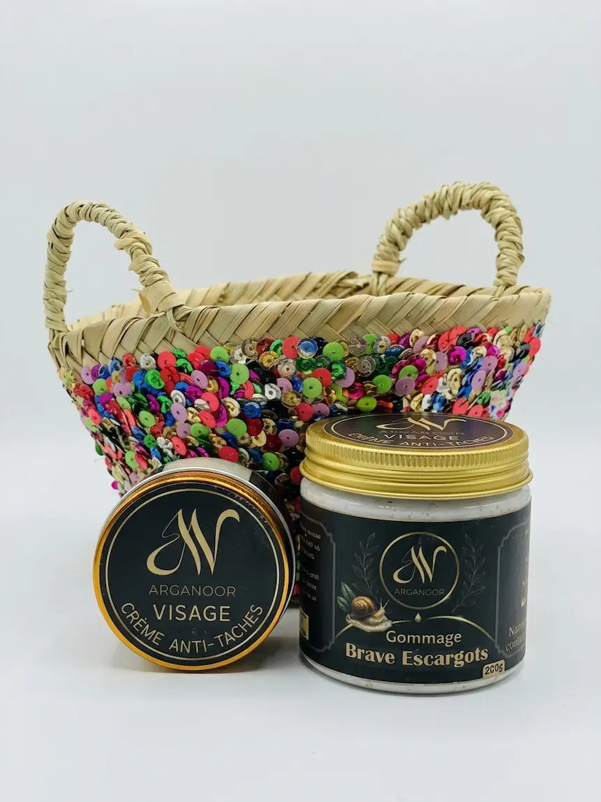 Pack Éclat Naturel – Crème Anti-Taches & Gommage à la Bave d'Escargot