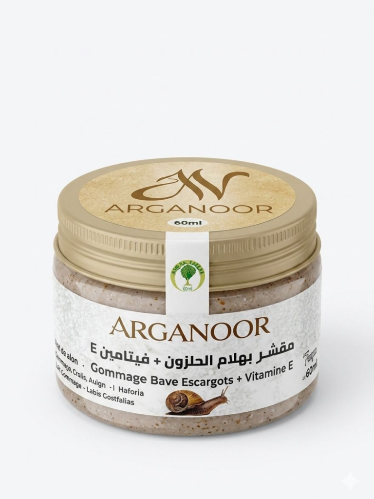 Gommage Visage à la Bave d'Escargot + Vitamine E ARGANOOR - 125 g