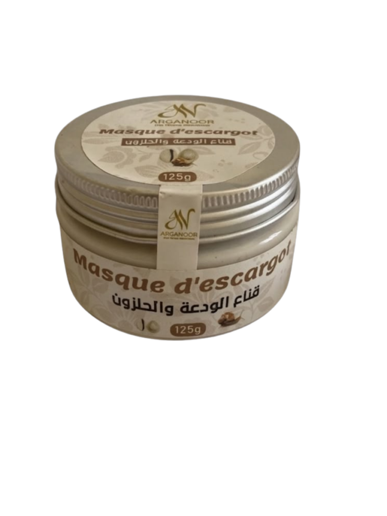 Masque Visage à la Bave d'Escargot | ARGANOOR Maroc