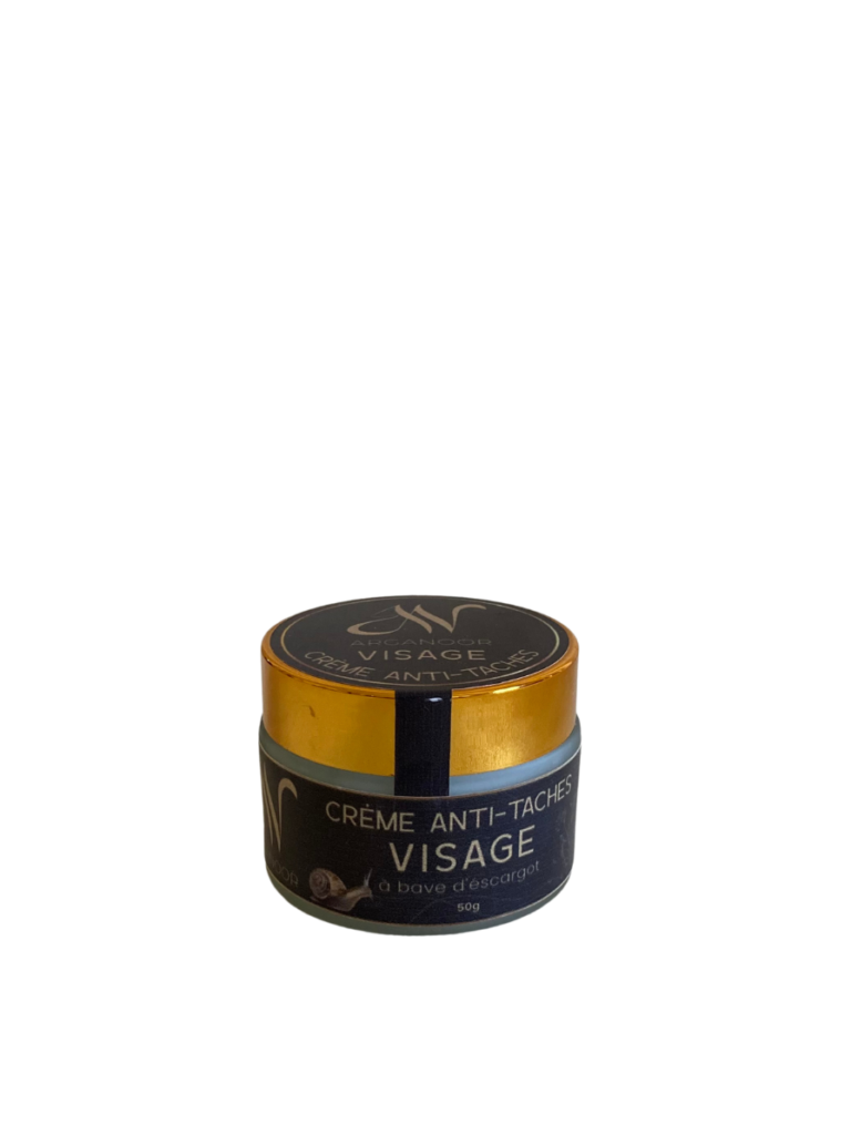 Crème Anti-Taches Visage à la Bave d'Escargot et nacre